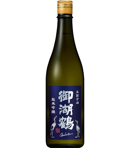 Amazon.co.jp: 御湖鶴 純米大吟醸 山田錦 [ 日本酒 長野県 ] (720ml 箱